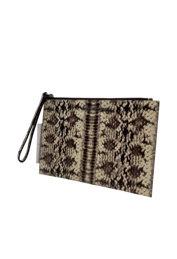 MICHAEL KORS - JET SET PHYTON CLUTCH - Image 9